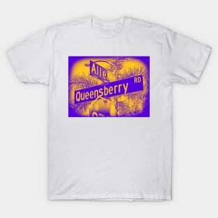 Allen Avenue & Queensberry Road, Pasadena, CA by MWP T-Shirt